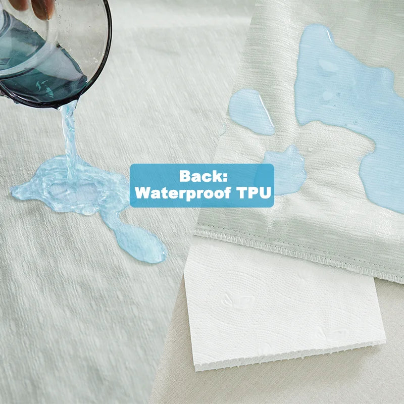 2Pcs Waterproof Bamboo Pillowcases (Without Core), Cooling & Soft & Anti-Bacterial Pillow Protectors with Zipper Pillow Cover